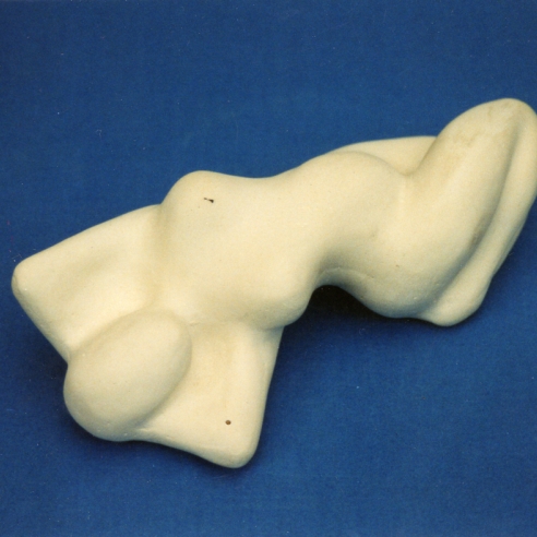 Reliëf blauw
